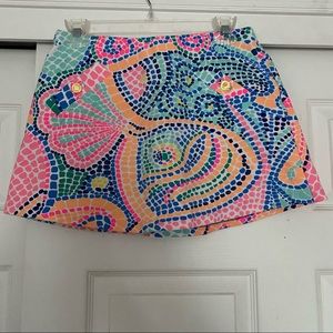 Lilly Pulitzer Madison Skort in Multi Wave